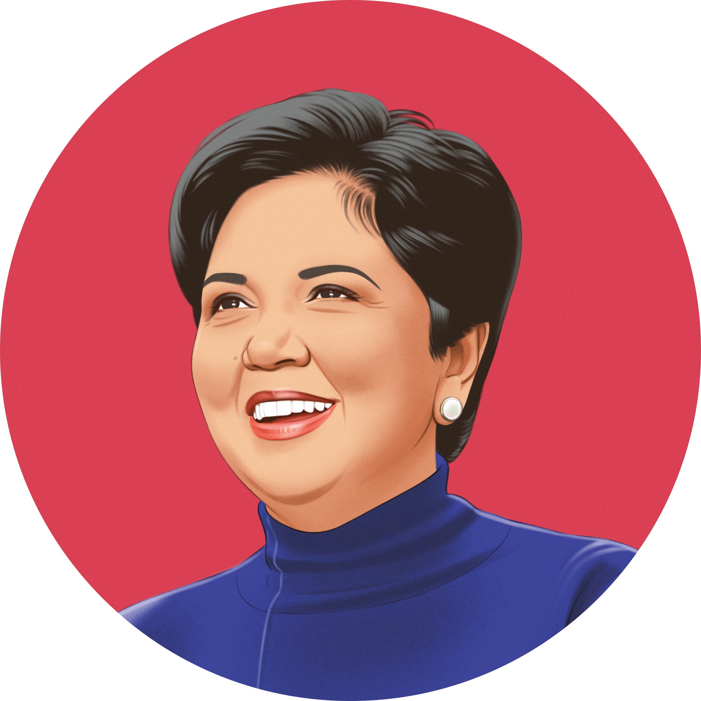 Portrait of Indra Nooyi