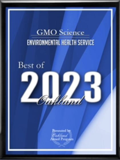 GMO Science Receives 2023 Best of Oakland Award